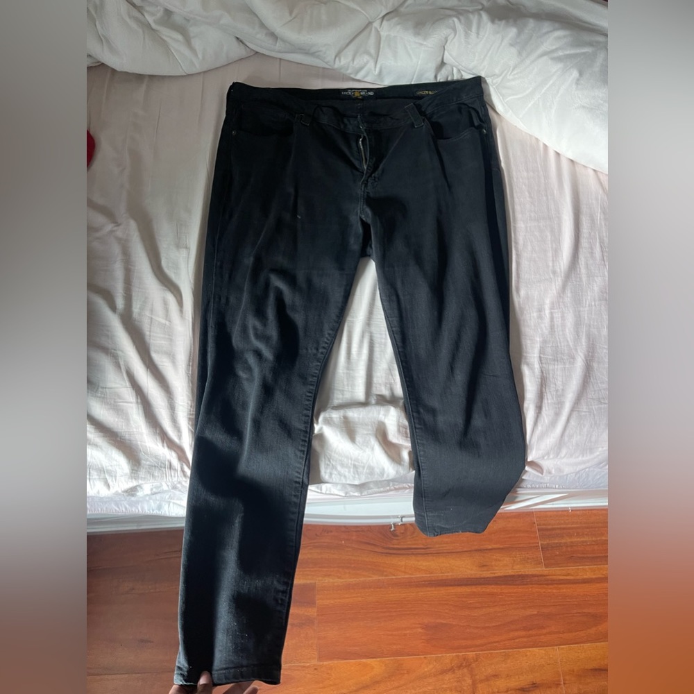 Luck Brand Black Skinny Jeans